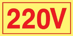 220V
