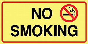 NO SMOKING