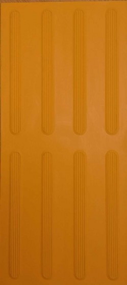 פס מוביל PVC כתום 60 × 30 cm