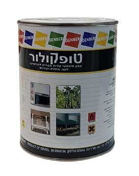 צבע לסימון כביש 5 ליטר לבן